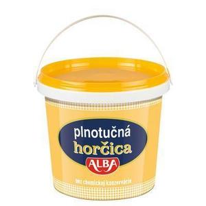 Horčica plnotučná 950g vedierko Alba Plus - FOOD LOGISTIC