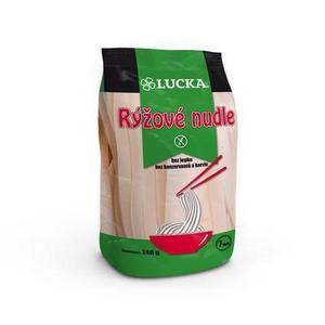 Cestoviny rezance 7mm ryžové 240g bezlepkové Lucka - FOOD LOGISTIC