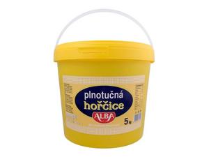 Horčica plnotučná 5kg Alba Plus - FOOD LOGISTIC