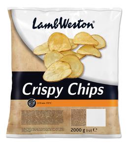 MR Chipsy zemiakové 5x2kg PR Skin on Sliced Chips LW - FOOD LOGISTIC