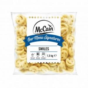 MR Úsmevy zemiakové 6x1,5kg McCain - FOOD LOGISTIC