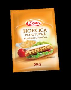 Horčica plnotučná 50x30g DOMA-Orkla - FOOD LOGISTIC