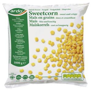 Kukurica supersladká 1kg ARDO - FOOD LOGISTIC