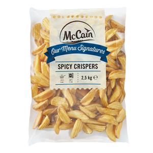 Pikantné Crispers so šupkou 4x2.5kg McCain - FOOD LOGISTIC