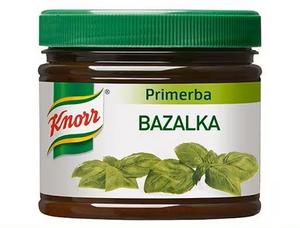 Primerba Bazalka 340g Knorr - or. Bobkový list celý 250g fólia Gurmeko
