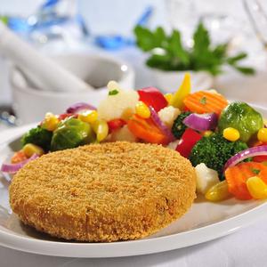 MR Burger zeleninový 3x1,14kg / 10ks / McCain 61585 - FOOD LOGISTIC