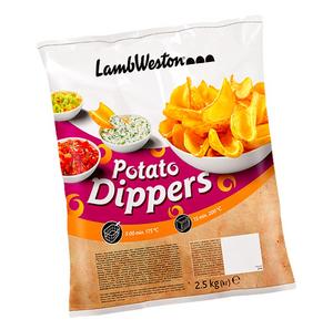 MR Lyžičky zemiakové - Potato dippers 4x2,5kg LW - FOOD LOGISTIC