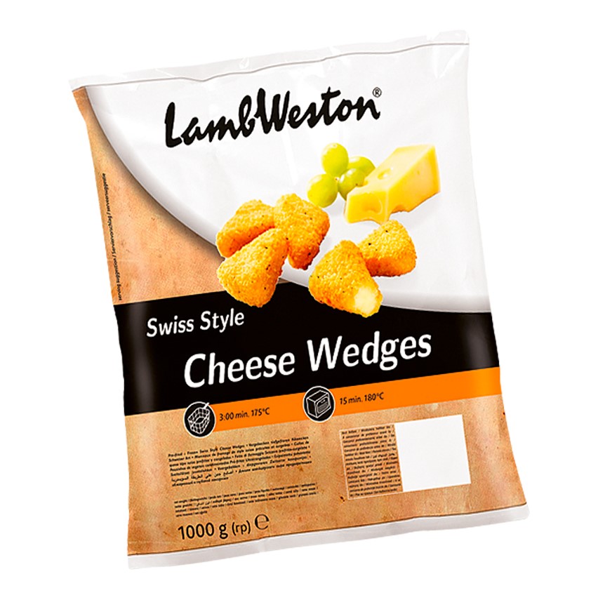 MR Syr Swiss Style Cheese Wedges 1kg LW