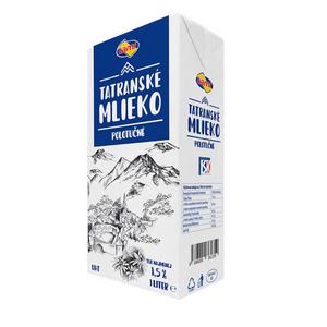 Mlieko trv. polotučné 1,5% 1l  / SK - lieko ochutené Dráčik vanilka 250ml