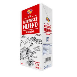 Mlieko trv. plnotučné 3,5% 1l  / SK - lieko trv. polotučné 1,5% 1l  / SK