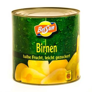 Kompót Hrušky polené 2650ml /PP 1430g/ plech Bel Sun - epa červená - cvikla sterilizovaná vlnky 2,5kg /PP 1495g/ plech Znojmia-Orkla