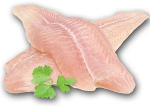 Pangasius 1kg glaz 20% IQF / porc.170-220g / - FOOD LOGISTIC