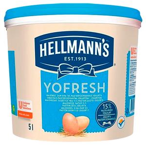 Yofresh 5l Hellmans - egánska majonéza 2,5kg Hellmans