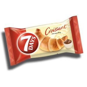 Cukrovinka Croissant 7-days čokoláda 60g - ukrovinka Sušienka Čakanka celozrnná 32g