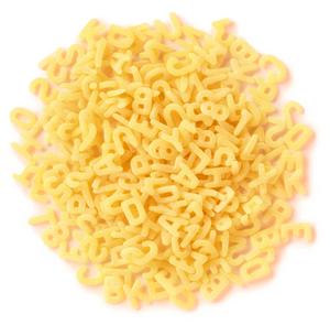 Cestoviny Abeceda semolinová 5kg  - estoviny Špagety 5kg Vitana-Orkla