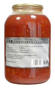 Lečo sterilizovaná zelenina 3200g /PP 1900g/ sklo Frucona - epa červená - cvikla sterilizovaná jemne rezaná 3400g /PP 1800g/ sklo ADY