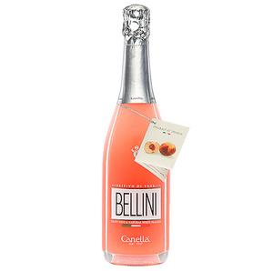 Coctail Bellini biela broskyňa 0,75l 5% Canella - Mišove maškrty FOOD LOGISTIC