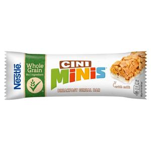 P škola Cukrovinka CINI-MINIS Cereal Bar 16x25g Nestlé -  škola Cukrovinka Tyčinka EMCO orechy a slaný karamel 20x35g