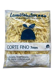 Hranolky Corte fino 7x7x 5x2kg LBL100 LW - ranolky Pommes Frites 9x18 Steak 2,5kg LW