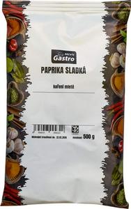 Kor. Paprika sladká ASTA 80 500g fólia GaSe - or. Nové celé 500g fólia Gurmeko