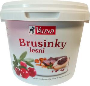 Brusnice lesné v géli 48% 2kg Valenzi - aranie rohy 900g /PP400g/ vedierko GTN