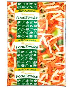Zmes zeleninová Francúzska 2,5kg /mrkva, zeler, petržlen, pór/ Food Service - FOOD LOGISTIC
