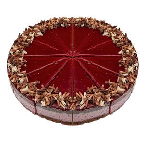 Cheesecake čokoládový s malinami 1320g /12x110g/ - ublanina mramorová s višňami 1850g ERL. /16x116g/