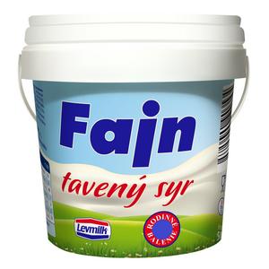 Syr tavený roztierateľný FAJN 1kg Levmilk - yr tehla Golden 45% / VÁHA cca 3kg /