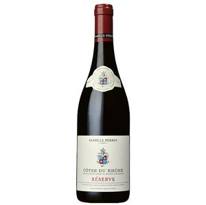 Víno Côtes du Rhône Réserve Rouge AOP 0,75l Famille Perrin červené suché - FOOD LOGISTIC