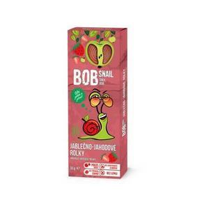 Cukrovinka Slimák ovocný BOB jablko-jahoda 30g bezlepkový - IO Lyofilizované ovocie malina 15g BONITAS