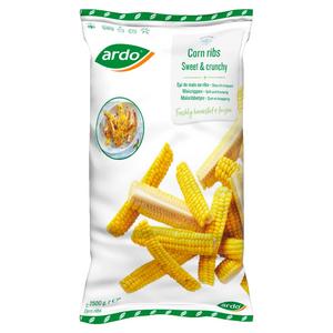 Kukuričné rebierka 2,5kg ARDO - Novinky FOOD LOGISTIC
