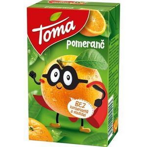 Džús pomaranč 250g TOMA - Pre školy FOOD LOGISTIC