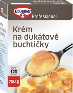 Krém na dukátové buchtičky 750g Dr.Oetker - ukor Vanilínový 750g Dr.Oetker