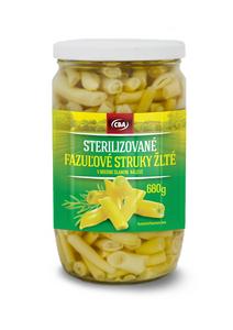 Struky fazuľové žlté 680g /340g/sklo CBA - Mišove maškrty FOOD LOGISTIC