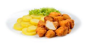 Kur. nugetky celosvalové obaľované 1kg Mr.Kebab Euro Gastro - amburger Hovädzí predpečený 150g /brutto 200g BJK