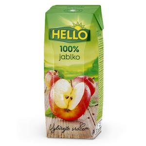 Džús jablko 100% Hello 250g - yré ovocné mango 100% 1l Purena