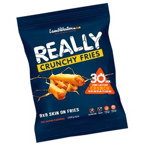 Hranolky Really Crunchy fries 9x9 , 2,5kg LW - riežky korenené 2,5kg Seas.Crisscuts LW