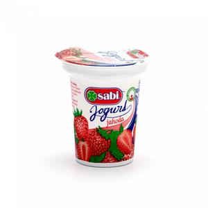 Jogurt jahodový 20x150ml Sabi - FOOD LOGISTIC