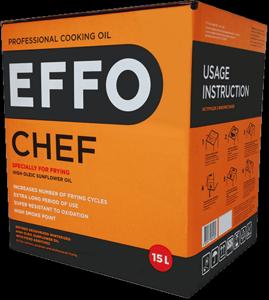 Olej fritovací EFFO Deep Fry 15l - oj Hovädzí tuk 10kg / 4x2,5kg / CZ