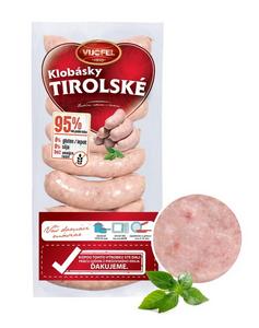 Klobásky Tirolské mini 700g Vijofel /VÁHA/ - FOOD LOGISTIC