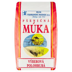 Múka polohrubá 10x1kg Pohronský Ruskov - FOOD LOGISTIC