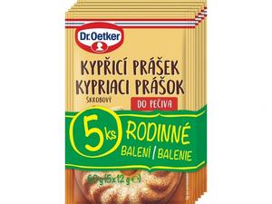 Prášok kypriaci do pečiva 5x12g Dr.Oetker - FOOD LOGISTIC