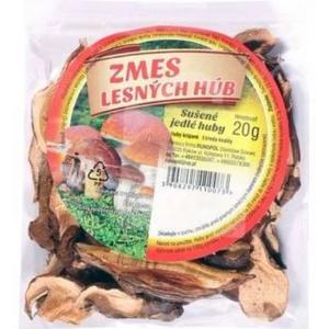 Huby sušené krájané - zmes húb 20g - réme Olé pr. čokoláda 20x56g Dr.Oetker