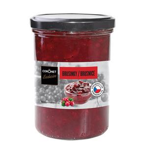 Brusnice v náleve 440g Coronet - horky sterilizované 9-12cm 3500g /PP 1800g/ GaSe