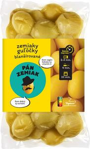 Zemiaky varené lúpané guličky 10x450g Pán Zemiak - FOOD LOGISTIC