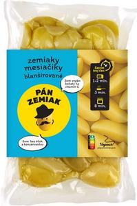 Zemiaky varené lúpané mesiačiky 10x450g Pán Zemiak - FOOD LOGISTIC