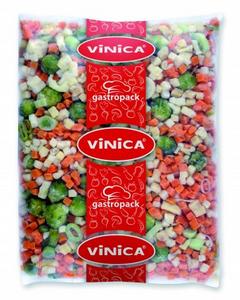 Zmes zeleninová polievková 2,5kg VINICA /mrkva, kaleráb, zeler, karfiol, petržlen, pór/ - Novinky FOOD LOGISTIC