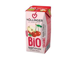 P škola Džús BIO jablko-višňa organic 24x0,2l Höllinger - FOOD LOGISTIC