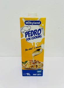 Smotana na varenie 25% UHT 1l Pedro - FOOD LOGISTIC