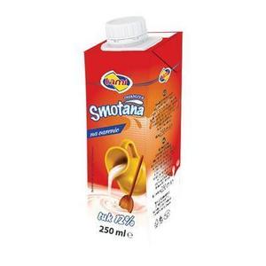 Smotana živočíšna 12% UHT 250ml Tami - FOOD LOGISTIC